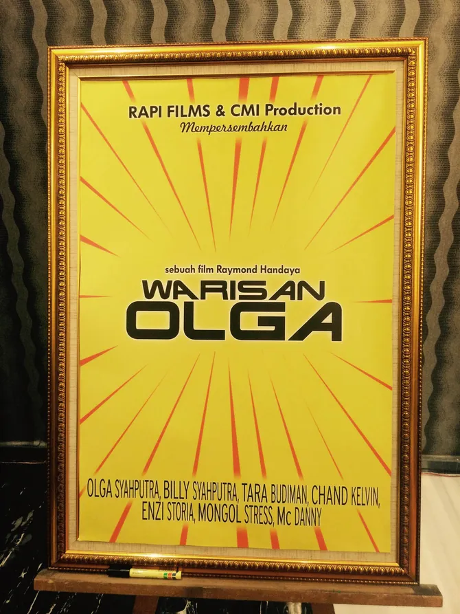 olga syahputra kembali hidup di film \'warisan olga\'