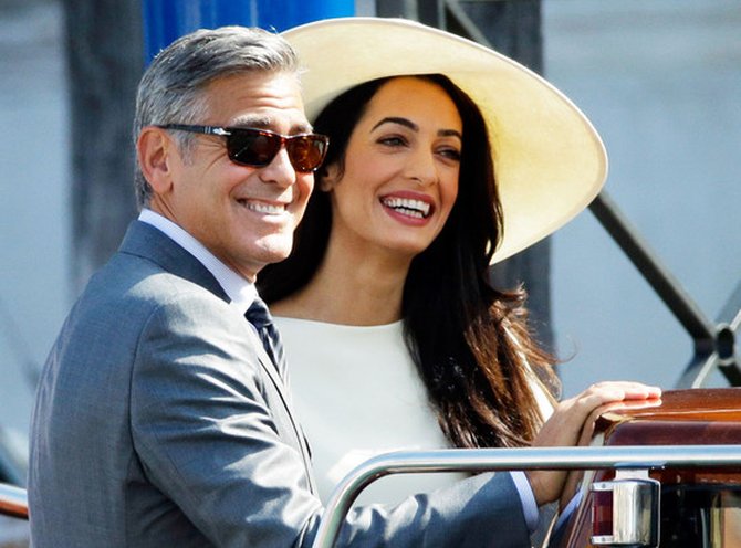 menikah, inilah pengorbanan amal alamuddin untuk george clooney