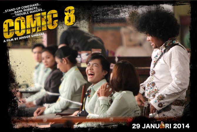 babe cabita banting setir jadi penari penghibur di comic 8