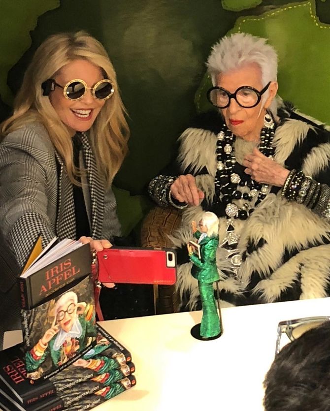Barbie reimagined as 96 year-old style icon Iris Apfel