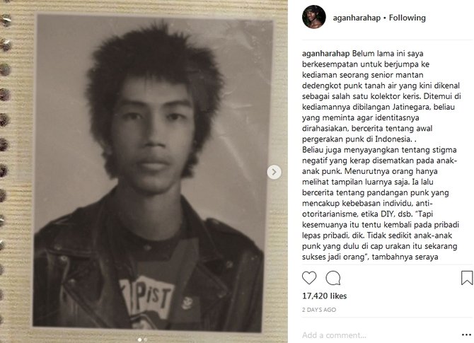 Beredar Foto Dirinya Mirip Anak Punk, Jokowi: Saya Tidak Seganteng Itu