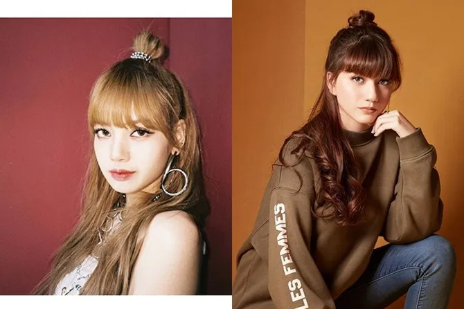 Perbandingan Foto Lisa Blackpink Dan Cassandra Lee Mirip Bak Kakak