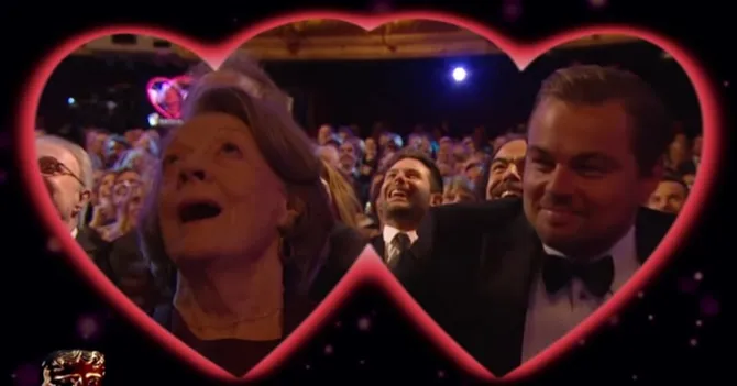 video: ciuman manis leonardo dicaprio untuk professor mcgonagall