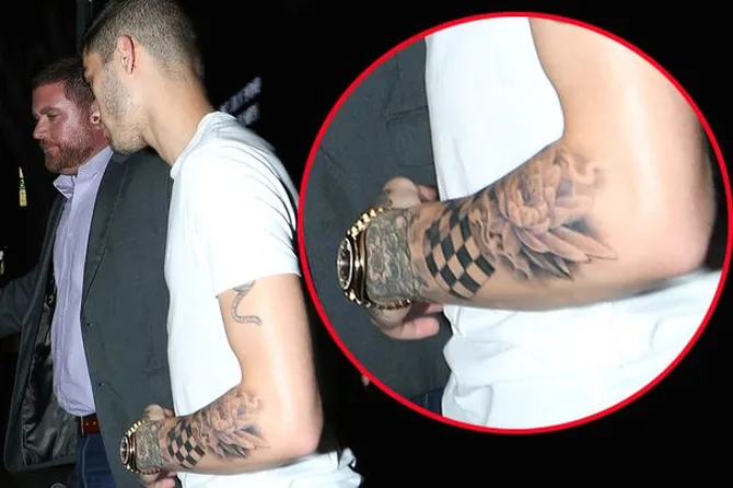 malik new tattoo