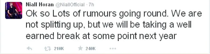 one direction bubar? niall horan akhirnya buka suara