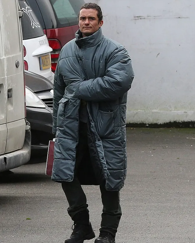 [foto] style ini bikin orlando bloom seperti kepompong berjalan