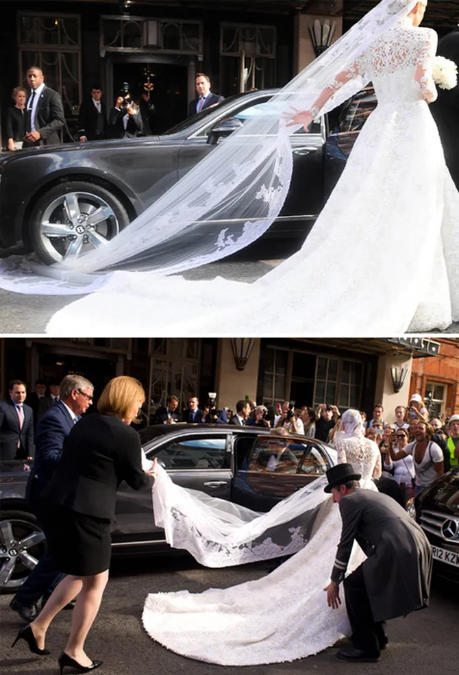 memalukan! nicky hilton alami bencana fashion di hari pernikahan