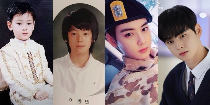 24 Foto Transformasi Cha Eun Woo dari Bayi Sampai Usia 24 Tahun