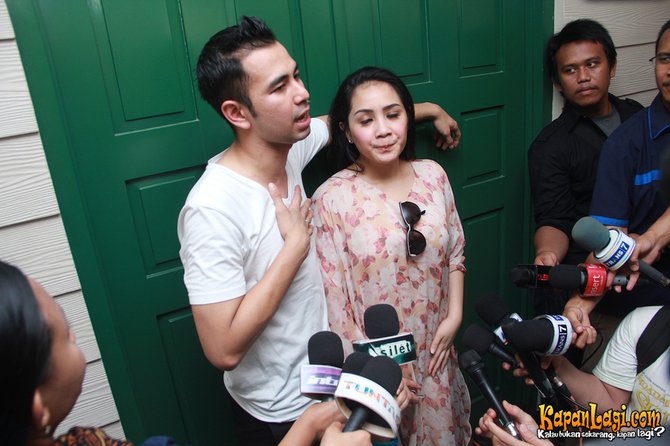 Raffi Ahmad masih tinggal di apartemen Gigi, nggak boleh 