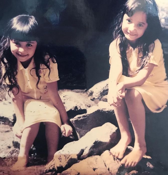 shireen sungkar unggah foto masa kecil bareng zaskia sungkar, sama-sama cantik!