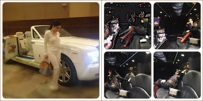 gelimang kemewahan, segini harga supercar di instagram syahrini