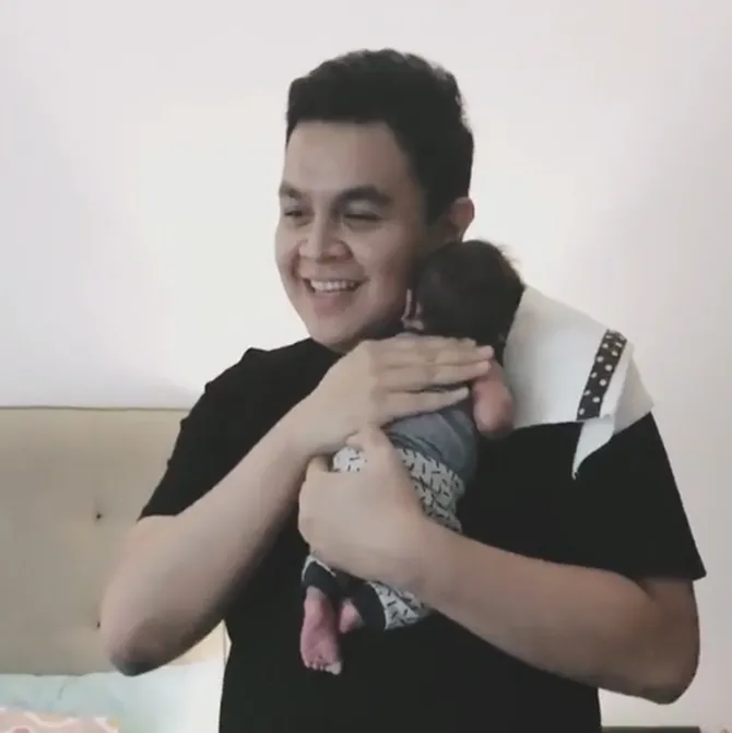 potret hangat sahabat artis andien saat kunjungi baby kawa