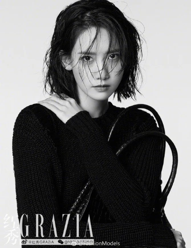 jadi cover majalah china, kecantikan alami yoona snsd terpancar