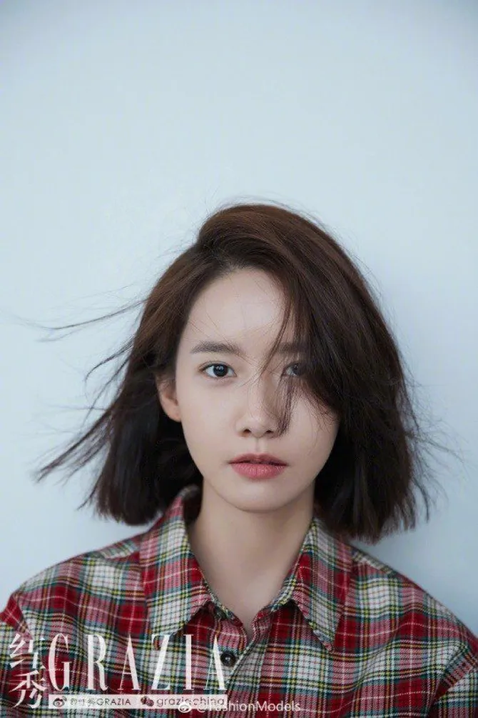 jadi cover majalah china, kecantikan alami yoona snsd terpancar