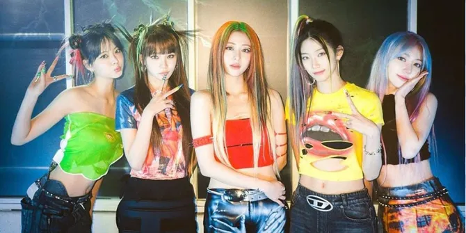 10 Potret Member Le Sserafim dari Sebelum Debut hingga Kini, Cantiknya Flawless