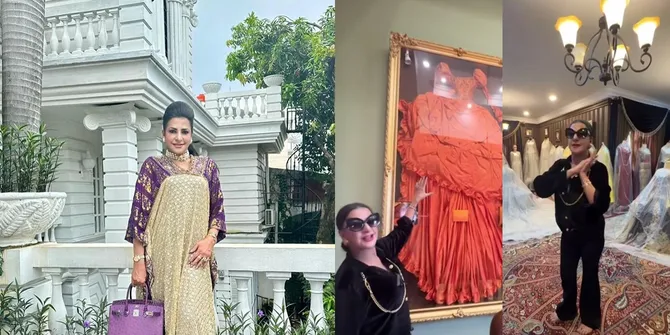 10 Potret Rumah Ibu Tasya Farasya yang Mewah, Punya Ruang Koleksi Gaun bak Museum - Ada yang Usianya Lebih dari 40 Tahun