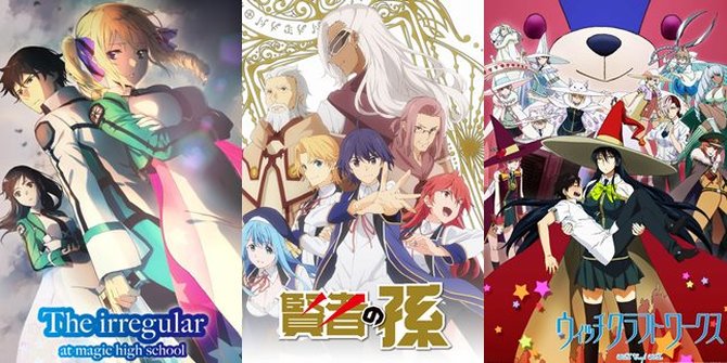 Top 10 Anime Where Overpowered MC Goes To Magic School/Academy - BiliBili