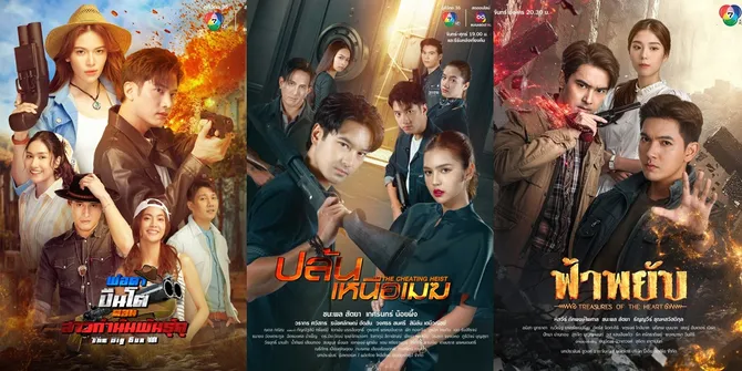 10 Top Drama Thailand Action Romance yang Wajib Ditonton Sajikan Kisah Seru, Tegang, dan Penuh Cinta!