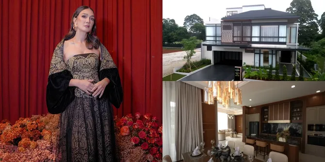 11 Potret Rumah Baru Luna Maya yang Instagramable dan Mewah dengan View Lapangan Golf, Ada Tiga Lantai Full Marmer