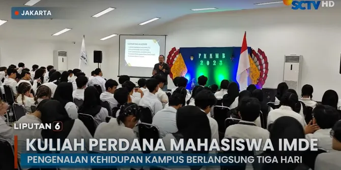120 Mahasiswa Baru IMDE Ikut Kuliah Perdana, Rektor Pastikan Ide Tak Hanya Wacana