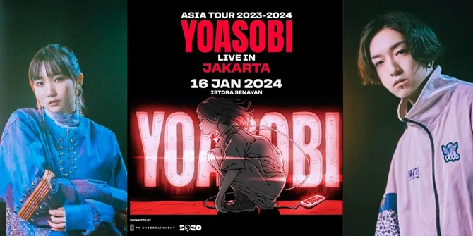 YOASOBI Bakal Tampil di Jakarta, Ini 3 Hal yang Harus Kamu Ketahui Sebelum Nonton Konsernya!