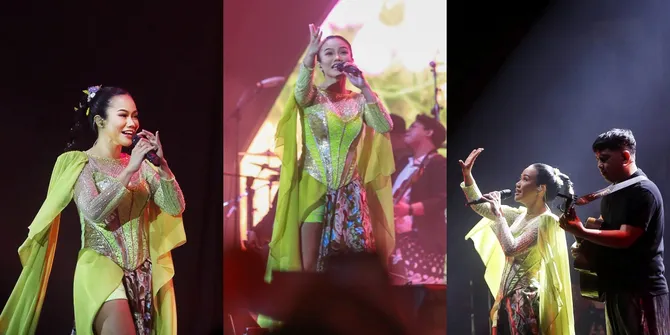 3 Momen Haru di Konser Yura Yunita, Menangis Bareng Ibu dan Suami - Kenang Sosok Glenn Fredly