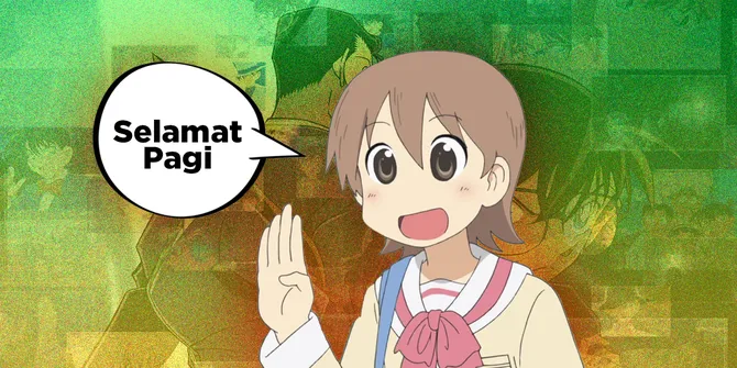 5 Anime yang Karakternya Pernah Gunakan Bahasa Indonesia, dari Detective Conan hingga Nichijou