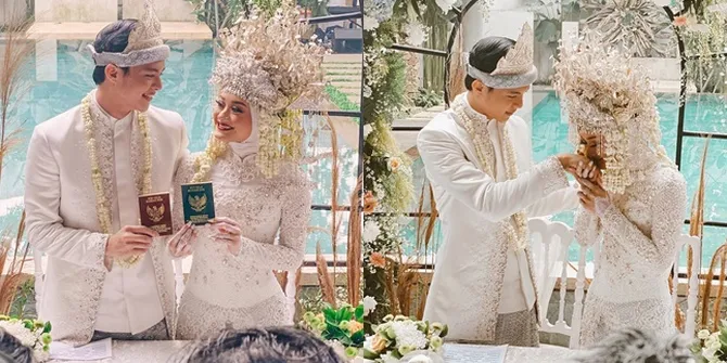 5 Fakta Kisah Cinta Dinda Hauw dan Rey Mbayang, Tanpa Pacaran Langsung Menikah