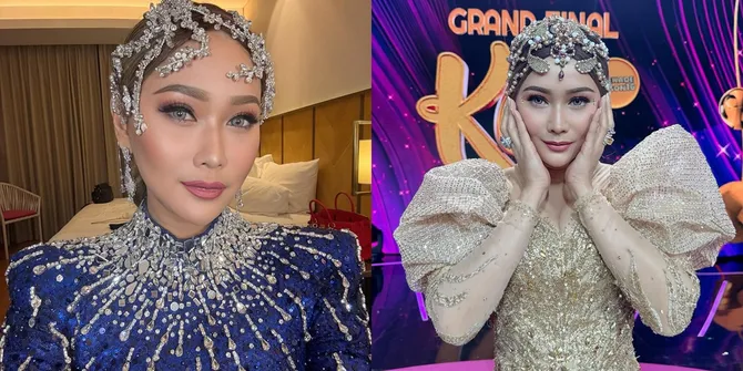 5 Gaya Makeup dan Fashion Cetar Inul Daratista di Atas Panggung