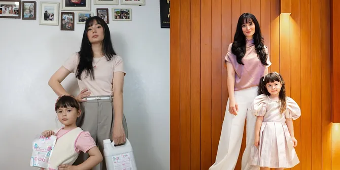 6 Potret Asmirandah dan Chloe yang Sering Kembaran Outfit, Tampilannya Bikin Gemas
