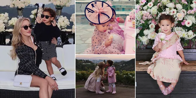 7 Gaya Putri Cantik Panji Trihatmodjo dan Varsha Strauss, Sudah Stylish dan Calon Fashionista Sejak Lahir