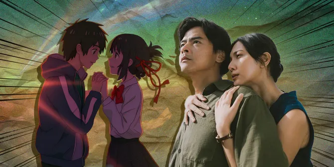 7 Kemiripan Anime Kimi No Na Wa dan Film Sore: Istri Dari Masa Depan