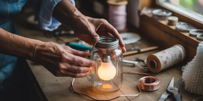 7 Langkah Bikin Lampu Tidur DIY, Modal Rp 50 Ribu Bisa Dijual Rp 150 Ribu