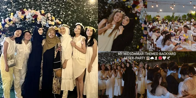 7 Potret After Party Pernikahan Tengku Syaira Anataya Anak Cindy Fatika Sari, Lagi-Lagi Tampilannya Curi Perhatian