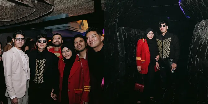 7 Potret Atta Halilintar dan Aurel Hermansyah di Ultah Seleb Geng Aries, Penampilan Banjir Pujian