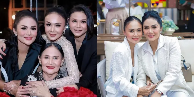 7 Potret Buka Puasa Pertama Krisdayanti dan Yuni Shara, Perlihatkan Kehangatan Keluarga - Ada Raul Lemos Juga