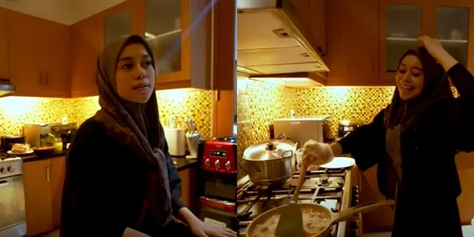 7 Potret Dapur Minimalis di Rumah Lesti Kejora, Nggak Terlalu Luas Tapi Peralatan Masaknya Lengkap