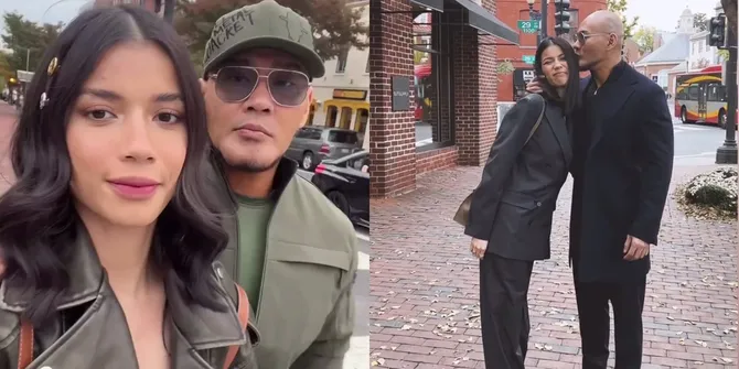 7 Potret Deddy Corbuzier dan Sabrina Chairunnisa di Amerika, Ada Azka Corbuzier Juga - Netizen Pertanyakan Nada Tarina Nggak Diajak?