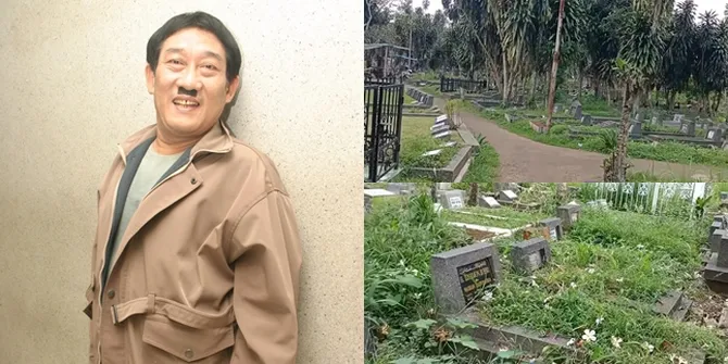 7 Potret Kondisi Terkini Makam Komedian Jojon Setelah 7 Tahun Berlalu, Tak Terawat dan Ditumbuhi Rumput Liar