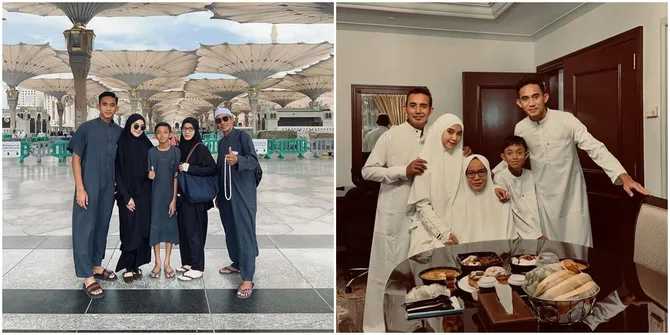 7 Potret Rizky Ridho Bintang Timnas Indonesia Umroh Bareng Keluarga, Ini Momen Spesialnya