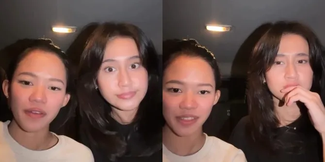 7 Potret Ummi Quary dan Keisya Levronka yang Kocak saat Bersama - Buat Ekspresi Random, Ternyata Dekat