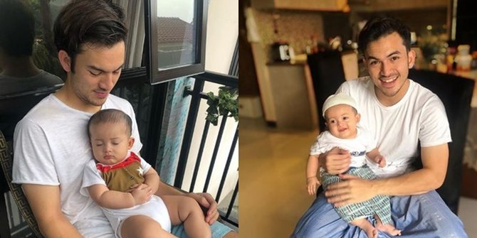 8 Potret Kedekatan Rizky Nazar Bareng Keponakan, Penyayang - Calon Ayah ...