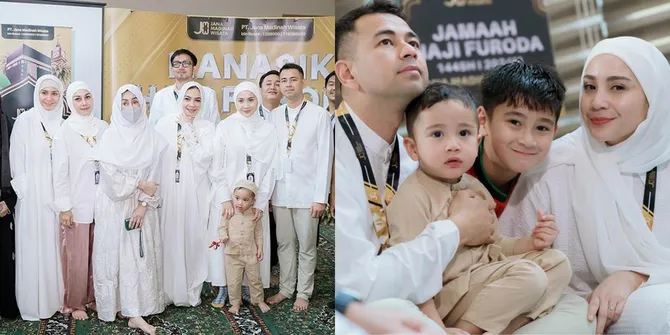 8 Potret Nisya Ahmad Tampil Manglingi Berhijab Saat Manasik Haji Bersama Raffi Ahmad dan Keluarga