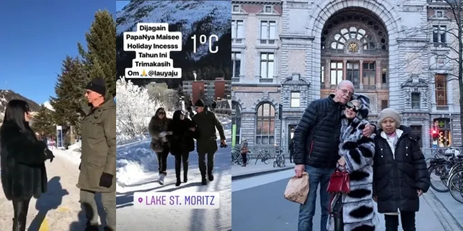 9 Foto Syahrini Bareng Laurens yang Ngaku Sebagai Ayah Angkat, Dulu Akrab