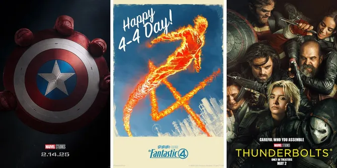 Ada 'CAPTAIN AMERICA: BRAVE NEW WORLD' Hingga 'THE FANTASTIC FOUR FIRST STEPS', Ini Dia 5 Film MCU yang Bakal Rilis 2025