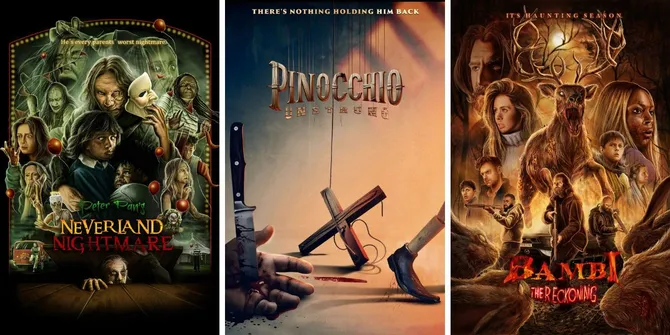 Ada 'PETER PAN' Hingga 'PINOCCHIO', Twisted Childhood Universe Bakal Rilis Film Horor Baru 2025 Mendatang