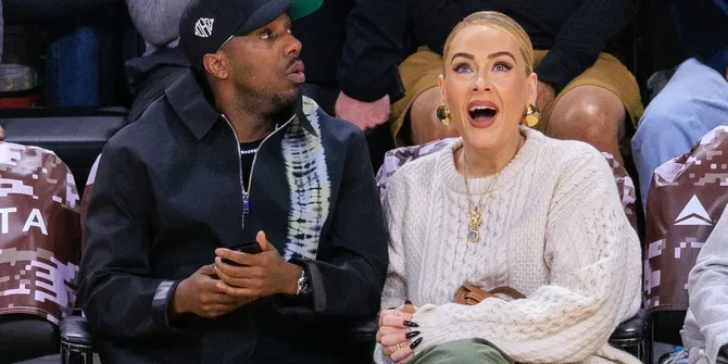 Adele Tunjukkan Cincin Tunangan Mewah Pemberian Rich Paul