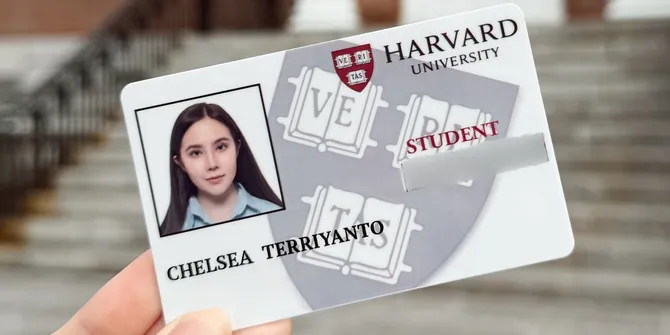 Agatha Chelsea Resmi Kuliah di Harvard Graduate School of Education, Pamer Kartu Mahasiswi