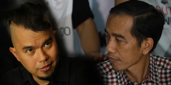 Ahmad Dhani Minta Publik Jelekkan Dirinya Ketimbang Jokowi