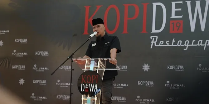 Ahmad Dhani Resmikan Kopi Dewa 19, Hadirkan Nostalgia Musik & Jejak Legendaris Dewa 19